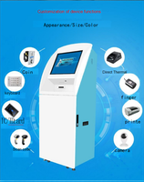 Scanner-imprimante intelligent A4 de 17 à 32 pouces, kiosque à écran tactile, photocopieur de documents en libre-service pour les entreprises et les universités - Comprend un SDK
