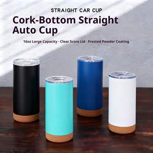 304 Stainless Steel Rubber Bottom <b>Double</b> <b>Wall</b> Vacuum Insulated Travel Mug Large Capacity Leak-Proof BPA Free Boiling Water Safe - Product Image 2