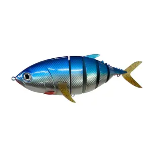 Saltwater Lure 16inch Multi-Jointed Yellowfin Tuna Fishing Lure
