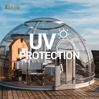 Tente intelligente en Polycarbonate transparente, pièces intelligentes, hôtel de loisirs, maison prédécoupée populaire,