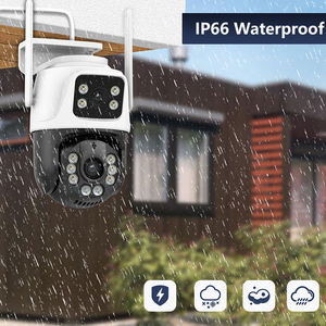 야간 투시 스마트 6MP 3K CCTV 네트워크 무선 야외 보안 WiFi 카메라 건 및 볼 듀얼 렌즈 카메라 - Product Image 3