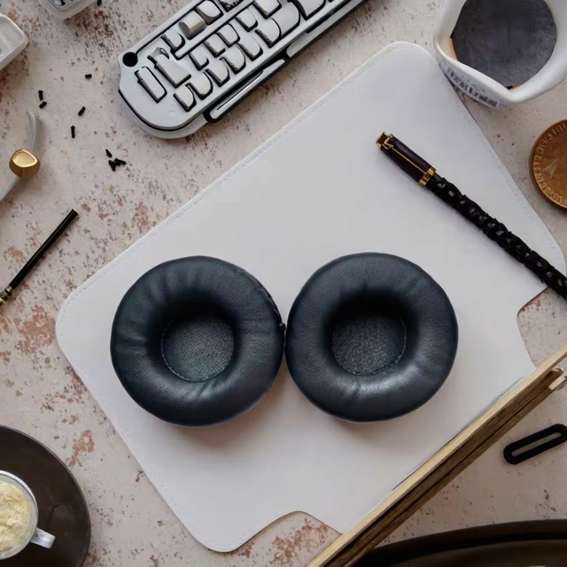 65mm Earpads Leather Headphone Ear Pads Cushions for ATH-SJ1 SJ11 Sennheiser PC151 ATH-FC700 Pana Sonic DJ1200 DJ1210 Headphones