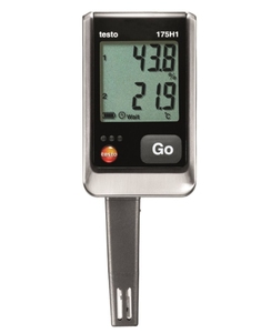 เทอร์โมมิเตอร์วัดอุณหภูมิและความชื้น Testo 175H1 รุ่นดั้งเดิม ขายดี พร้อมกล่องสแตนเลสและเซ็นเซอร์ภายนอก - Product Image 2