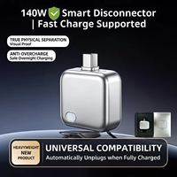 Adaptor Pengisian Daya Cepat Ai Smart Cut 140W Tipe C, Pengeluaran Otomatis, Pengisian Otomatis, Pemutus Otomatis Saat Baterai Penuh