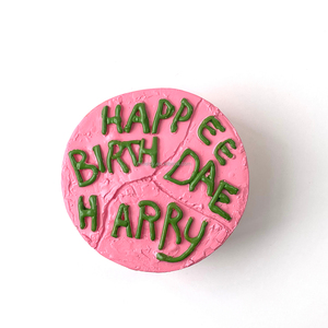Résine indienne en résine pour gâteau, ornement de joyeux anniversaire, vintage, décoration de gâteau motif <span class=keywords><strong>Harry</strong></span> - Product Image 1