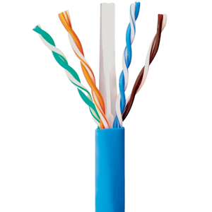<span class=keywords><strong>Cable</strong></span> <span class=keywords><strong>Ethernet</strong></span> Cat6 UTP, caja <span class=keywords><strong>de</strong></span> 1000 pies, rollo <span class=keywords><strong>de</strong></span> cobre <span class=keywords><strong>de</strong></span> 300 <span class=keywords><strong>metros</strong></span>, azul sólido, 0,5 MM, 24AWG, POE, CCTV, grado interior/exterior - Product Image 1