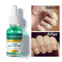Traitement liquide en gel professionnel non toxique double face pour arrêter de se mordre les ongles pour enfants et adultes, arrêter de sucer son pouce
