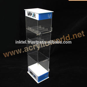 Estante de exhibición de aceite acrílico, cristal transparente de lujo de fábrica de china - Product Image 5