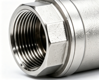Vanne à boisseau sphérique en acier inoxydable 1000WOG à passage plein forgée, filetage BSPP/G NPT 1/4"-4" DN15-DN100, pour le contrôle de l'eau, du pétrole et du gaz, en deux parties
