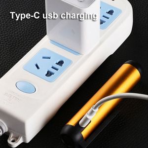 WOSEN New Mini XPE+7*P40 Light Built-in <b>14500</b> <b>Battery</b> with Magnet Pen Clip Type-C Charge LED Work Light Flashlight - Product Image 4