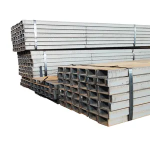 Structural Hot Rolled Galvanized S355j2 C U Profile Channel Carbon Steel Black Iron Black Iron Channel