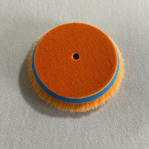 OEM Anpassbare 6-Zoll Woll-Polierpads für Autokarosserie mit Klettverschluss 5 Zoll Außendurchmesser - Product Image 4
