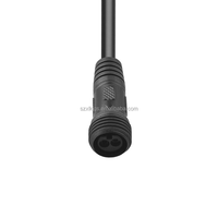 Porte-fusible automobile M15 10A mâle/femelle en cuivre PVC 2 cœurs IP65 300V étanche, boîtier de connexion de câbles en ligne droite