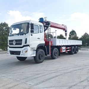 Grúa Montada en Camión Dongfeng 8x4 de 20 Toneladas con Pluma Telescópica, Precio de Fábrica - Product Image 1