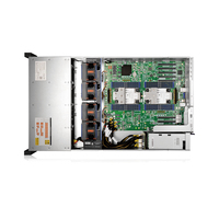 Motherboard Intel Generasi ke-4 2U Harga Pabrik, Prosesor E5 2699 Dual XEON 12 Bay, 16 Slot DIMM DDR5, Server Rak, Ready Stock