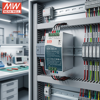 Alimentation à découpage MEANWELL haute efficacité SMPS SDR-240-48 240W 48V 5A avec relais CC et rail DIN