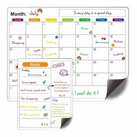 Calendrier magnétique pour réfrigérateur de janvier 2025 à juin 2026 planificateur de réfrigérateur magnétique pour le suivi des événements et des rendez-vous
