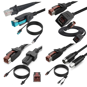Scanner di Codici a Barre POS per Codici QR, Alimentato a 24V, con Cavo per Stampante, Accessorio per Dispositivi Medici e Terminali POS, <span class=keywords><strong>Computer</strong></span> Industriale - Product Image 1
