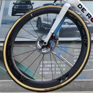 Toray T800 ruedas de bicicleta de carretera de fibra de carbono 700C MTB Clincher rueda de bicicleta parte 50/58mm freno de disco Bmx juego de ruedas de bicicleta de carbono - Product Image 4