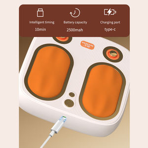 <span class=keywords><strong>2025</strong></span> batería recargable superventas multifunción masajeadores de pies Shiatsu de tejido profundo con calor y rodillos Shiatsu - Product Image 5