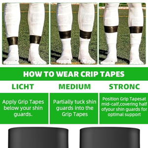 Sangles de maintien pour protège-tibias de football en silicone personnalisées, élastiques, durables et confortables pour la protection sportive - Product Image 4