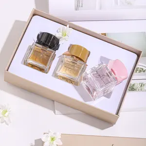 Ladies' Imported Perfumes Original France Set Gift Set 3 Piece Durable High Quality Elegance 30ml*3 Perfume