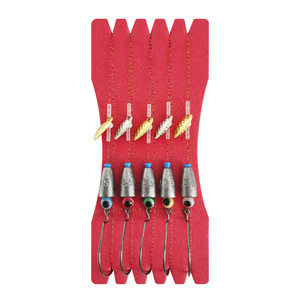 ชุดตกปลาเบสแบบ Texas Rig Precision Tied Pre Made Spinning Spinner Crank Hook Drop Shot Long Casting ขนาด 30 ซม. สำหรับน้ำจืด - Product Image 5