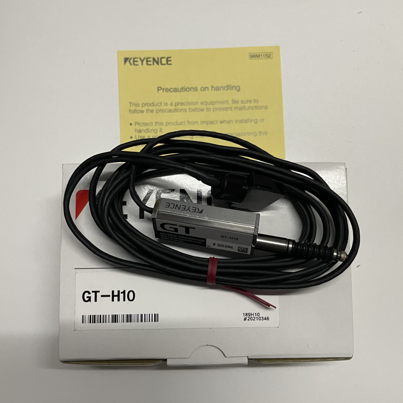 Standard KEYENCE Sensor Head GT-H10, Low-Stress Air Push Model