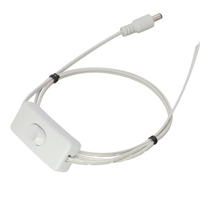 304 <b>Switch</b> Wire Dc5521 Power Cord Led Desk <b>Lamp</b> Connector Custom Length With Toggle <b>Switch</b> - Product Image 1