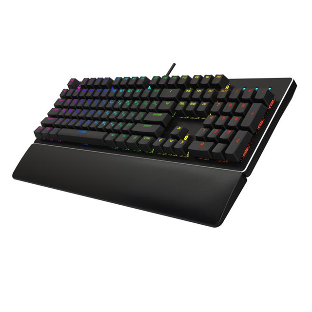 LED PC Computer Game Gaming Wired Mechanical Keyboard Hot Sales New USB Solar Keyboard with Kailh Switches RGB Backlit
