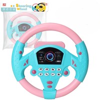 Juguetes Educativos para la Primera Infancia, Simulación Musical de Conducción con Ventosa, Volante Eléctrico para Niños