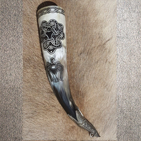 Corne à boire artisanale bon marché | Corne à boire viking 100% naturelle, corne à boire pour la bière, à vendre |   Cornes de vache à boire