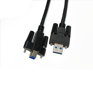 <b>Usb</b> 3.0 Am To Bm <b>Cable</b> With Screws <b>Printer</b> Connector Fixed Square Type A Male To B Type <b>For</b> Printing Devices - Product Image 4