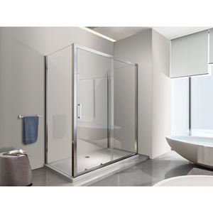 กล่องห้องอาบน้ำฝักบัว3ด้าน2คงที่และ87.5-90x95เลื่อนหนึ่ง-100x87 5-90 - Product Image 1