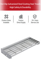 Grille d'escalier industrielle en acier durable, grille verticale pour solutions d'escaliers d'appartement, haute qualité