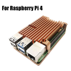 Liga De Metal <span class=keywords><strong>Raspberry</strong></span> <span class=keywords><strong>Pi</strong></span> <span class=keywords><strong>4</strong></span> Caso Acessórios De Refrigeração para <span class=keywords><strong>Raspberry</strong></span> <span class=keywords><strong>Pi</strong></span> 4B Caixa De Liga De Alumínio para <span class=keywords><strong>Raspberry</strong></span> <span class=keywords><strong>Pi</strong></span> B + - Product Image 2