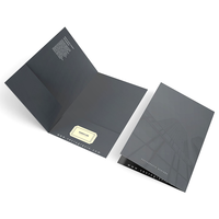 Carpeta de Presentación de Papel A4 con Logotipo Personalizado de la Marca SHYS, Precio Económico al por Mayor, Servicio OEM