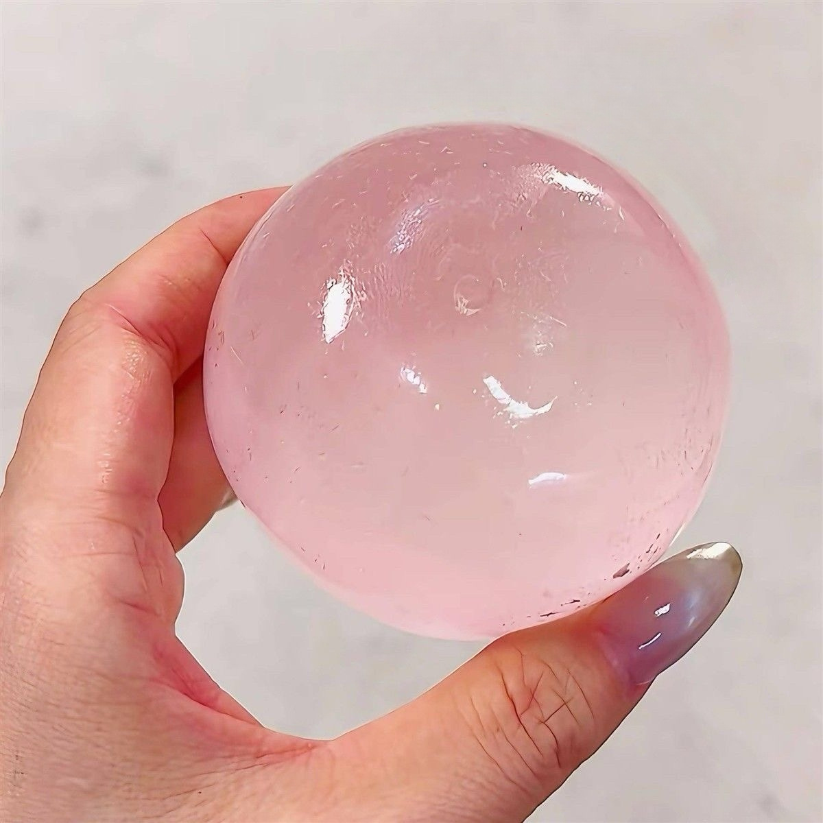 Handmade Ball - Pink [PVC Bag]