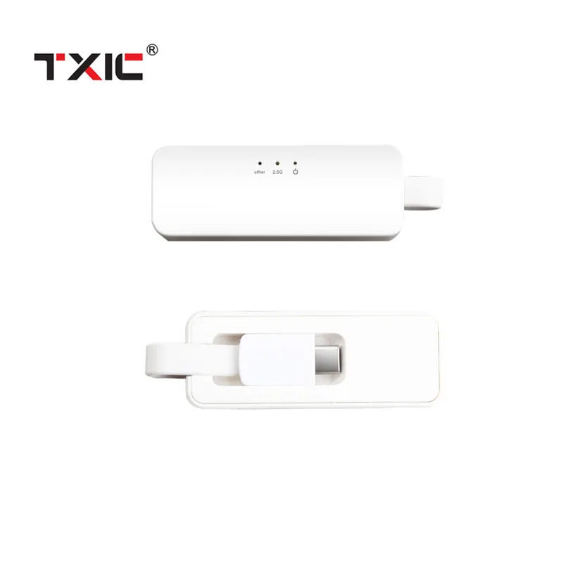 2.5G USB Type C Realtek 8156B RJ45 External Ethernet Adapter USB 3.0 Lan Card for Laptop