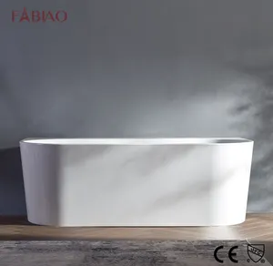 Hot Koop Acryl Milieuvriendelijke Moderne Ontwerp Vrijstaande Bad Badkamer Tubs Diepe Hoek Badkuipen