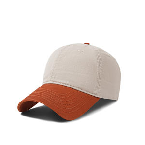 Casquette de baseball deux tons oversize <span class=keywords><strong>XXL</strong></span> pour grosses têtes Casquette de baseball en coton extra large Plus Size Unstructured Dad Hats Promotion Gift - Product Image 2