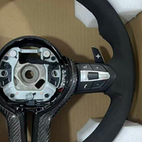 Volant de voiture en fibre de carbone pour BMW F82 F85 F90 F15 E70 E90 E71 E60 F30 F10 F20 F22 F31 M2 F87 M3 F80 M4 Accessoires fourrés