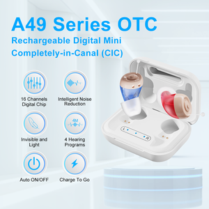 Audífonos digitales profesionales de venta libre JINGHAO CHINA, sonido cristalino, audífono invisible recargable - Product Image 2