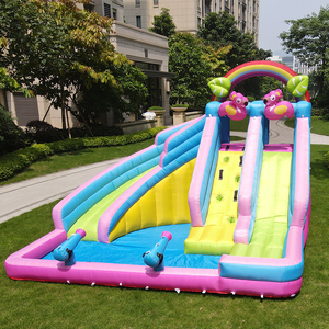 Castillo Inflable de Nailon Flamingo para Bebés, Casa de Juegos Inflable para Niños Pequeños NB-93005-1, Casa Inflable de Nailon Flamingo - Product Image 5