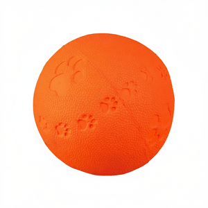 Pelota de caucho natural con sonido de 9 cm, juguete para perros, juego interactivo - Product Image 2