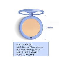 Poudre de Maquillage Fixatrice en Gros, Compacte, Mate, Imperméable pour le Visage