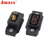 Connecteurs de batterie plaqués or Amass XT60 XT60NE-F XT60NE pour accessoires d'avion, de voiture et de bateau RC FPV