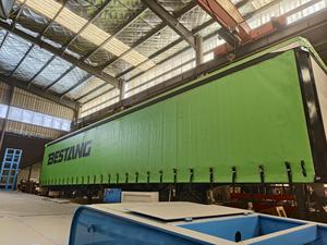 <span class=keywords><strong>Semi</strong></span>-<span class=keywords><strong>remorque</strong></span> à rideaux coulissants 3 essieux sur mesure à bas <span class=keywords><strong>prix</strong></span>, type fourgon sec, avec bâche en PVC - Product Image 1