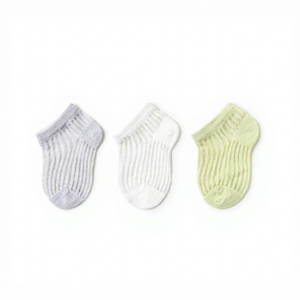 Calcetines de algodón suave transpirables de verano para recién nacidos y niños pequeños 0-3T lindo diseño de volantes de princesa para bebés y niñas - Product Image 4