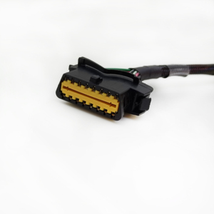 Tùy chỉnh OEM ODM Đen OBD2 <span class=keywords><strong>16</strong></span> <span class=keywords><strong>pin</strong></span> Splitter Y lắp ráp cáp dây nịt 12V cắm kết nối PVC chất lượng cao ô tô - Product Image 5